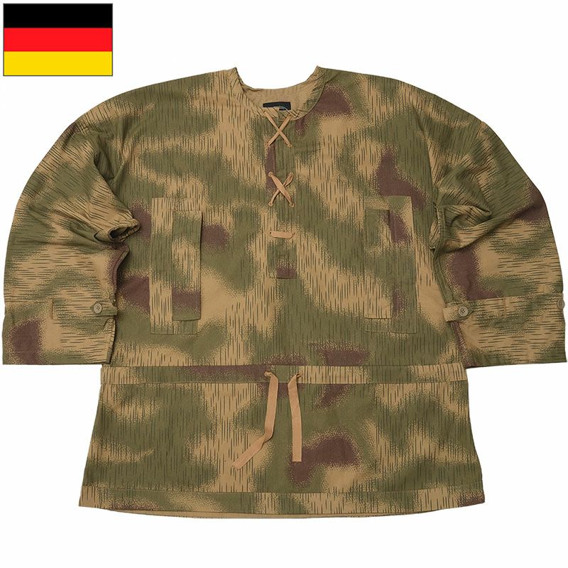 ドイツ軍タイプ WW2 リバーシブルスモック ウォーターパターン 新品 