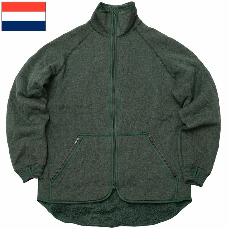 流行に オランダ軍 フリースジャケット カーキ | www.barkat.tv