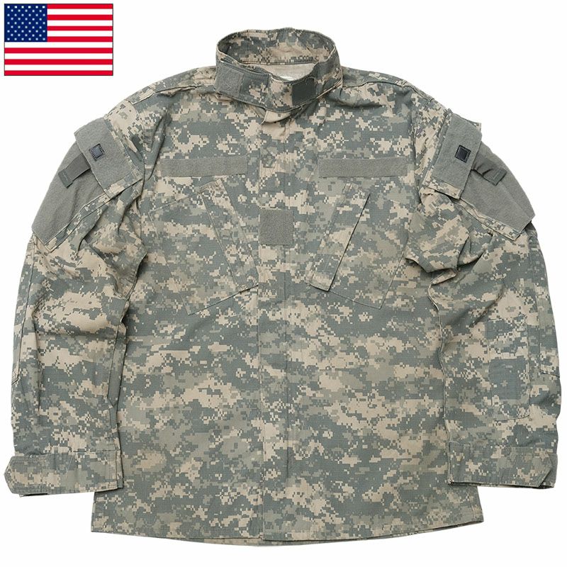 米軍 ACU コンバットジャケット UCP USED JJ337UN アメリカ軍 GI 陸軍 
