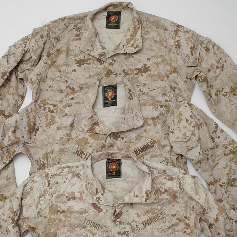 米軍 USMC コンバットジャケット MARPATデザート USED JJ338UN 