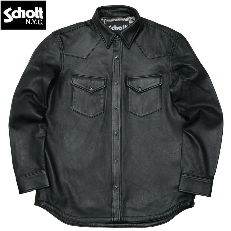 ノベルティープレゼント Schott ショット #7823150013 ラムレザー