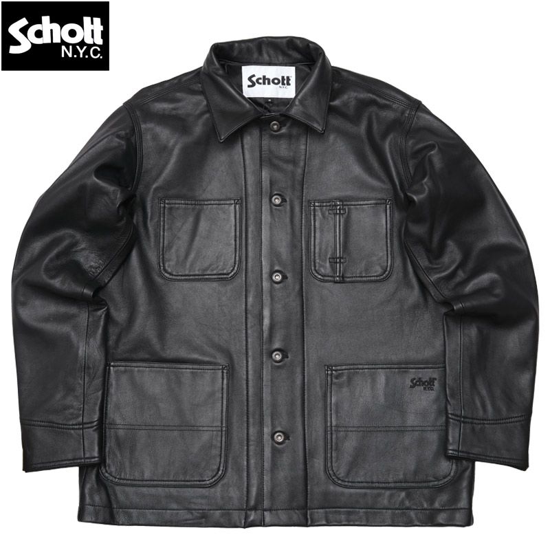 Schott type L-2B サイズ40 ショット フライトジャケット 黒（Schott 
