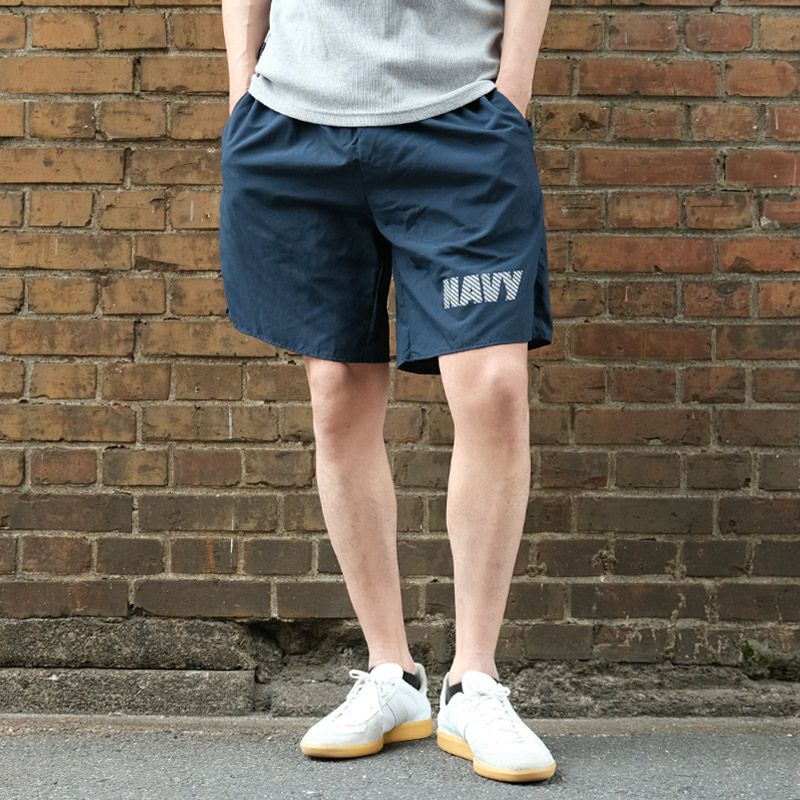 米軍 オフィシャルNAVYユニフォーム プリントショートパンツ デッド ...