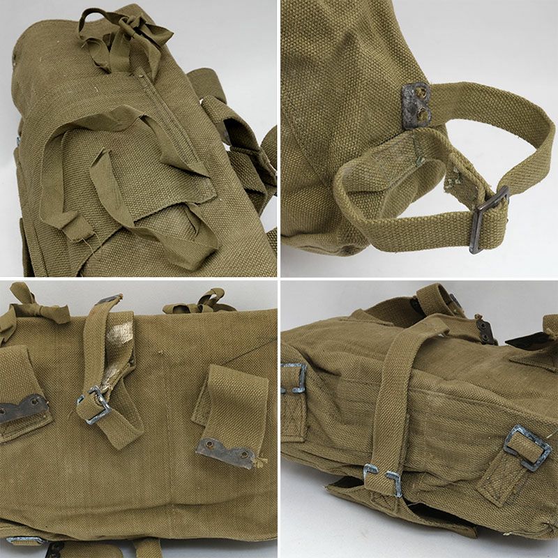 50s チェコ軍 ミリタリーバッグ バックパック 軍物 軍鞄