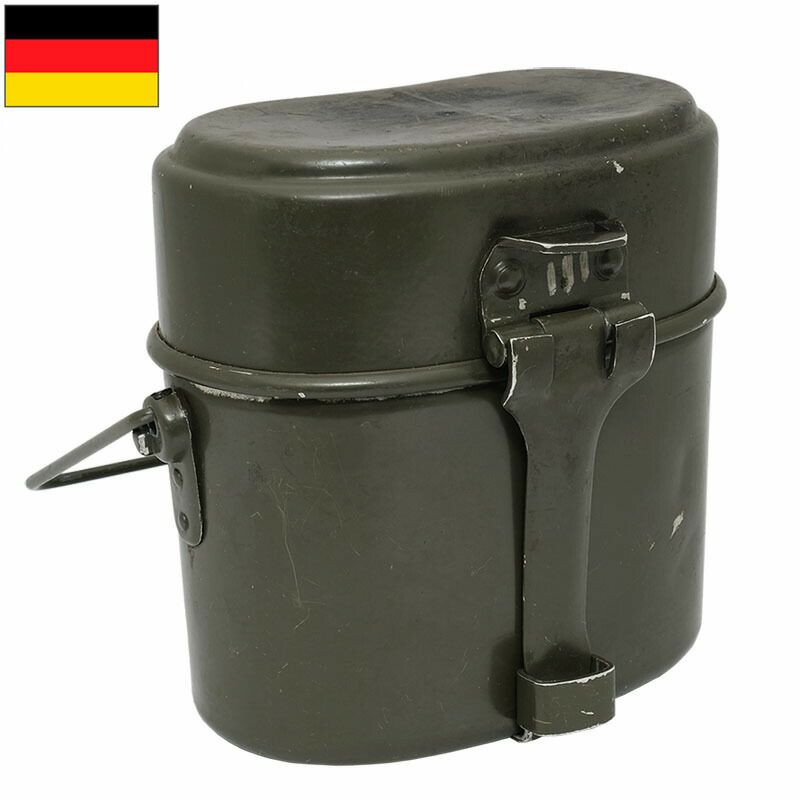 ドイツ軍 アルミ 飯盒 3ピース USED 飯ごう はんごう クッカー 