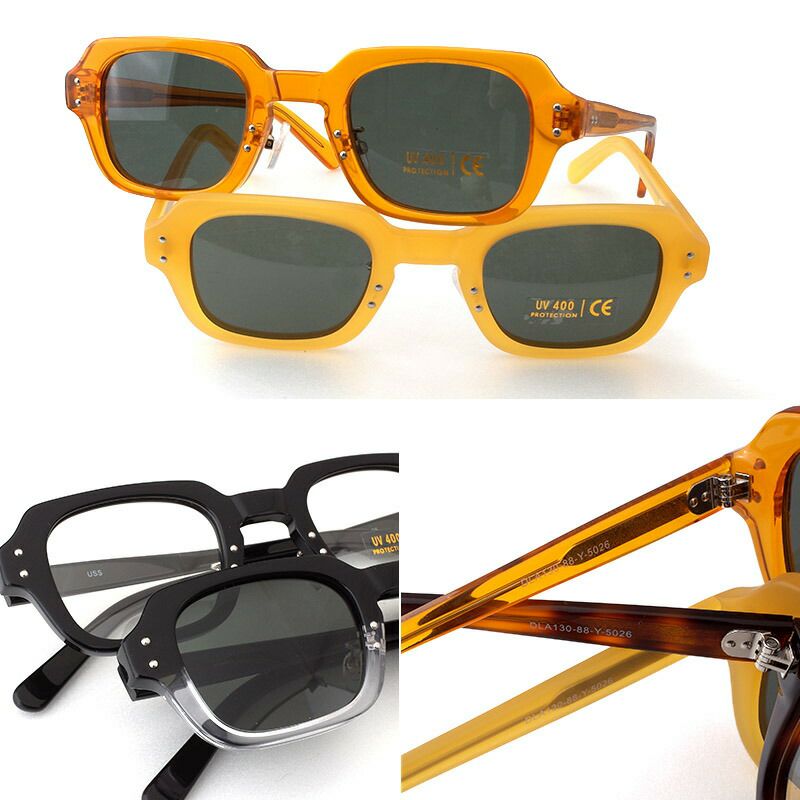 米軍タイプ USS S9 アイウェアフレーム サングラス MG014YNUV400 男性