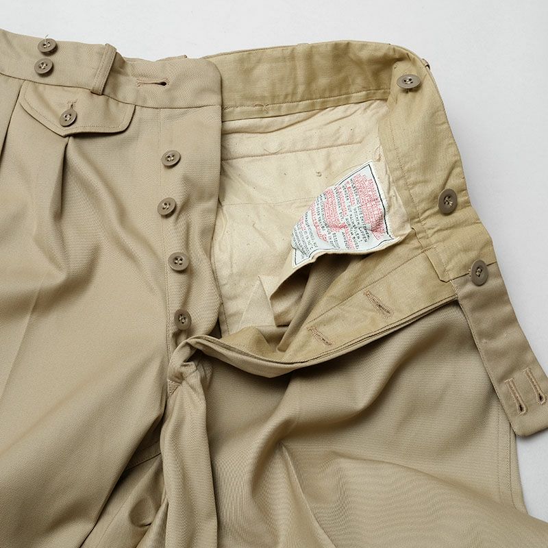 ドイツ軍 グルカ チノパンツ カーキ デッドストック ZPP552NN BW