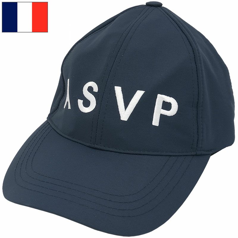 フランス ASVP キャップ 耳あて付き ネイビー デッドストック HC084NN ポリス Police ウインター つば付き帽子 CAP  ベースボールキャップ ワークキャップ メンズ レディース カジュアル 未使用品 | ミリタリーショップ シービーズ