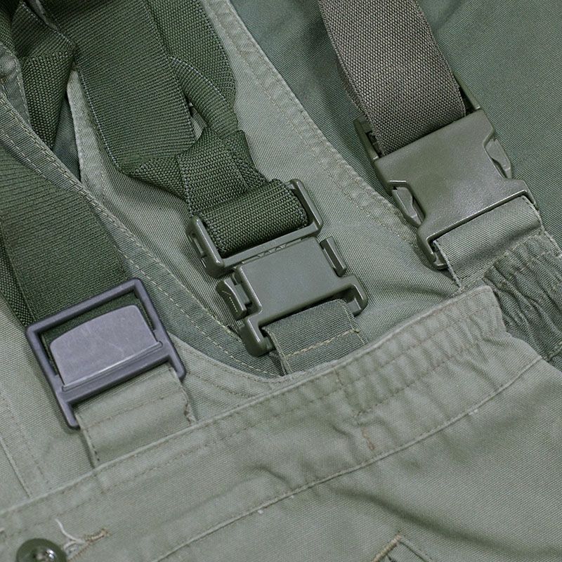 フランス軍 AF サスペンダーパンツ オリーブ USED 仏軍 Air Force エア