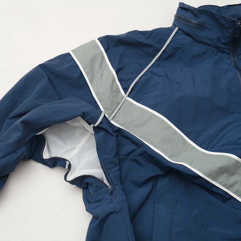 米軍 AIR FORCE PTU トレーニングジャケット ナイロン ネイビー USED 