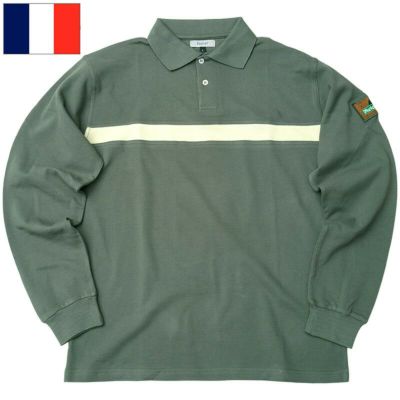 5枚セット　東ドイツ軍　Uネック L/S ロングスリーブ Tシャツ 白　軍物 MILITARY ミリタリーロンT 新品 東ドイツ軍UネックロングTシャツ