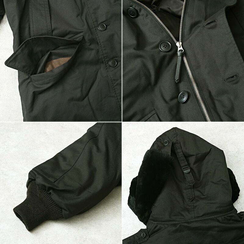 BUZZ RICKSON'S バズリクソンズ #BR15539 ブラック B-9 フライト