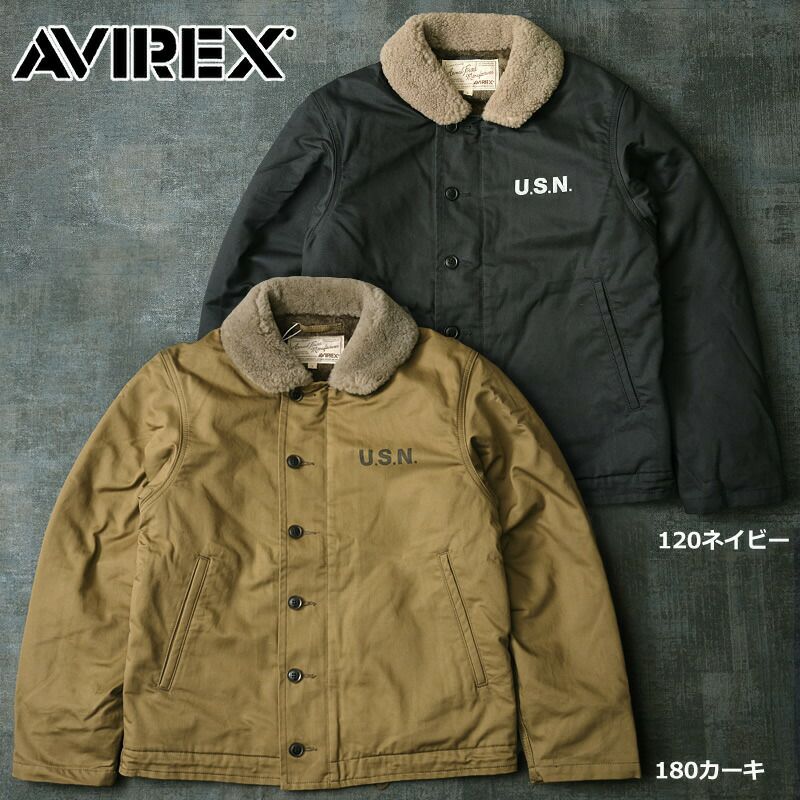 AVIREX アビレックス #7834952029 N-1 プレーン デッキジャケットN1 
