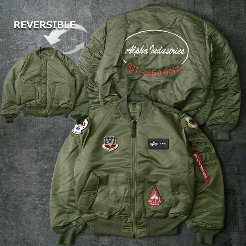 ALPHA社 アルファ #TA0527 MA-1 フライトジャケット USスペック『AIR