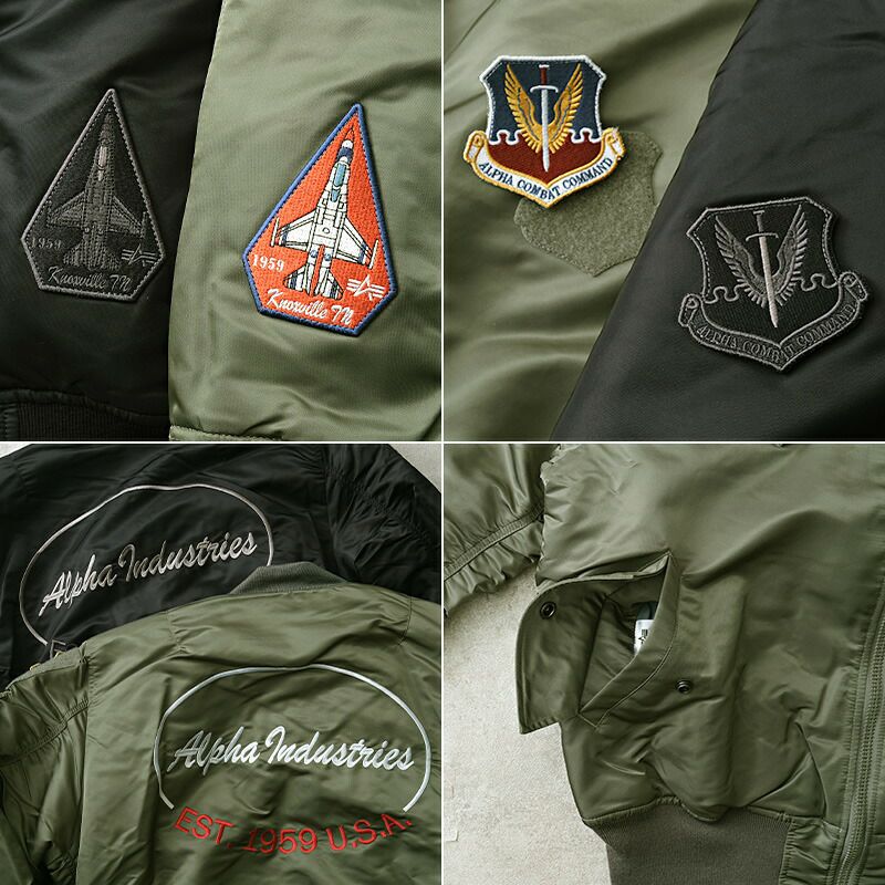 実物 70s ALPHAアルファ MA-1 MA1 フライトジャケット USAF ALPHA社 アルファ #TA0527 MA-1 フライトジャケット USスペック『AIR