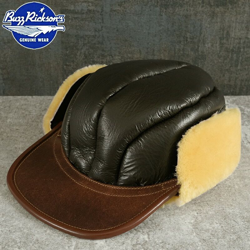 米軍 実物 のぼり パイロットキャップ B-9B L 