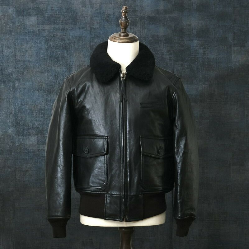 schott A-2 G-1 フライトジャケット ムートン レザージャケット 