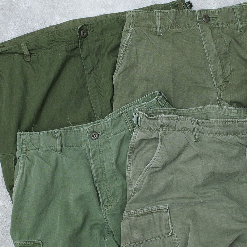 米軍 ジャングル ファティーグパンツ リップストップ オリーブ