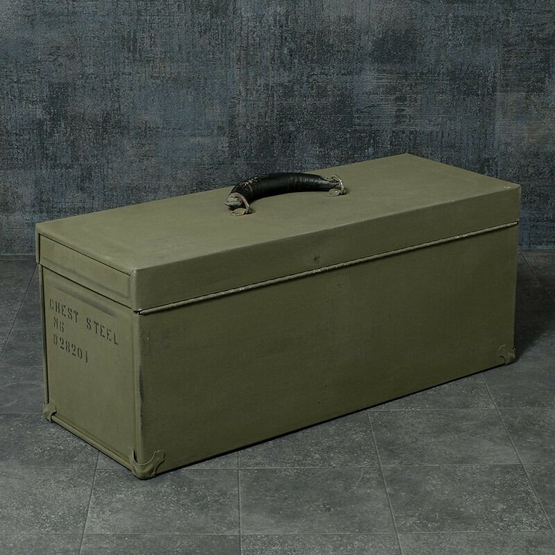 【1962年】US製 ミリタリーコンテナ オリーブドラブ　フードコンテナ*AE6 ドイツ軍 A20 アルミボックス ZARGES オリーブ 80×60×50cm USED