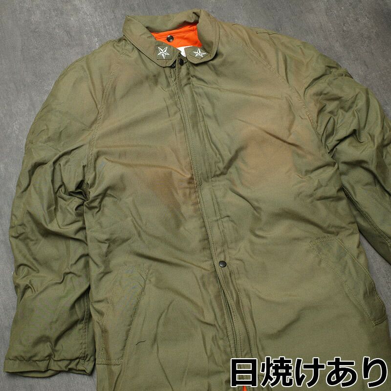 訳あり】 イタリア軍 AMI ショートコート ライナー付き オリーブ