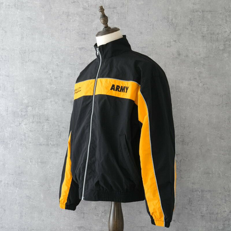 米軍タイプ ARMY ウィンドブレーカー JJ388YNブラック メンズ