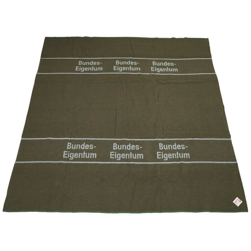 ドイツ軍 60s ウールブランケット 200×210cm デッドストック EE895NN