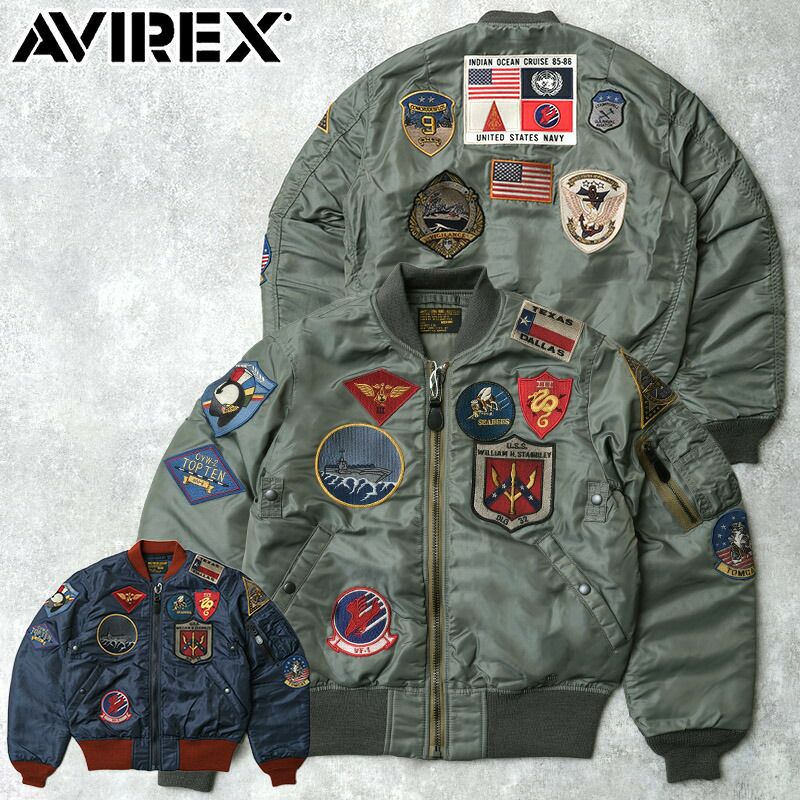 AVIREX アビレックス #7835952040 ヴィンテージライン MA-1 フライトジャケット 