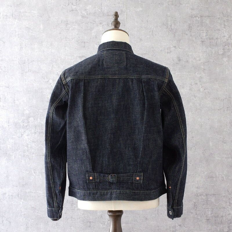 13.5oz デニムジャケット 大戦モデル #JJ389YNブルー ブラック 13.5