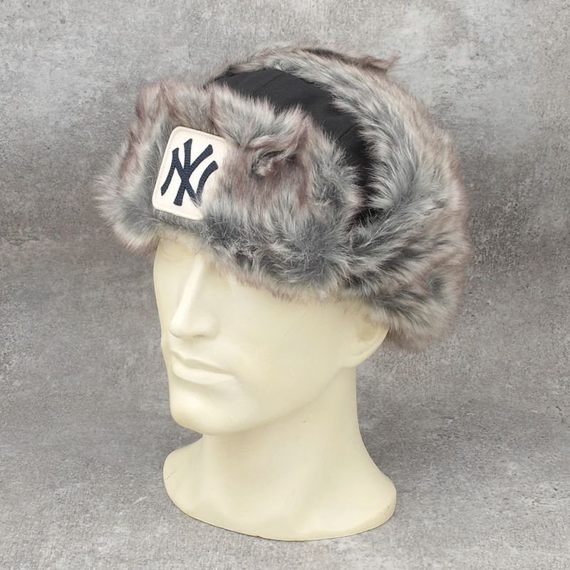 NEWERA ニューエラ トラッパー ウール ネイビー『ニューヨーク