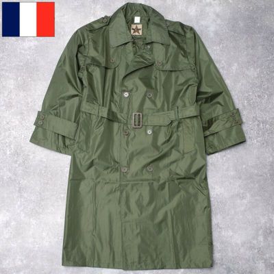 ユーロミリタリーレインコート オリーブグリーン 軍 緑 ドイツ