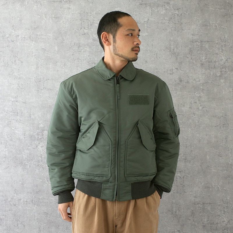 専用 米軍 実使用品 CWU 45/P フライト ミジャケット 管理C565 実物 USED 米軍 CWU-45/P フライトジャケット ミリタリー