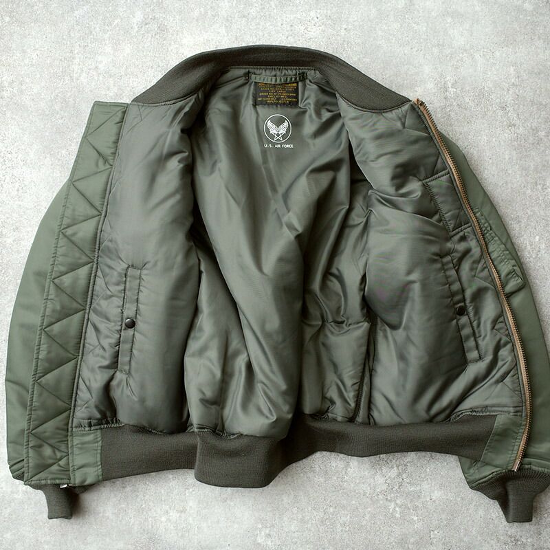 米軍タイプ MA-1 MIL-J-8279 フライトジャケット JJ403YN アメリカ軍