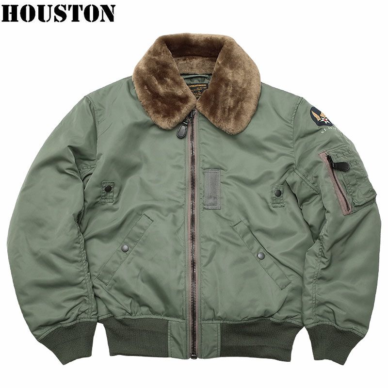 HOUSTON ヒューストン #5003 B-15D フライトジャケット メンズ B15D