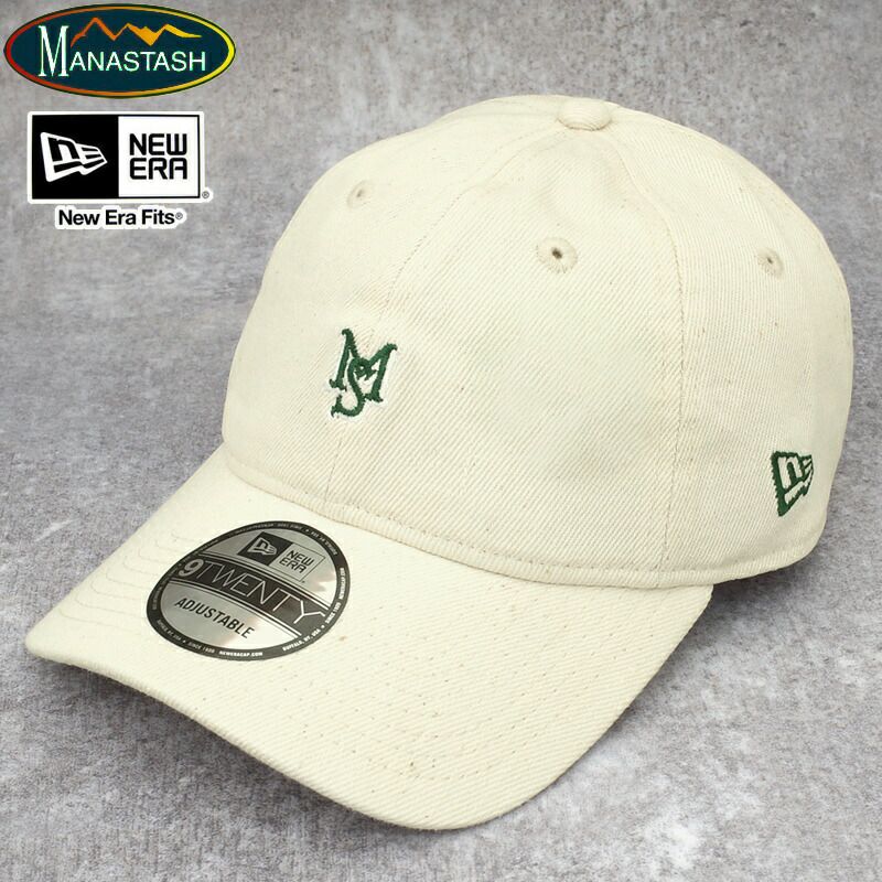 MANASTASH マナスタッシュ #7925974004 NEW ERA ×MANASTASH 9TWENTY ミニロゴ ヘンプキャップ