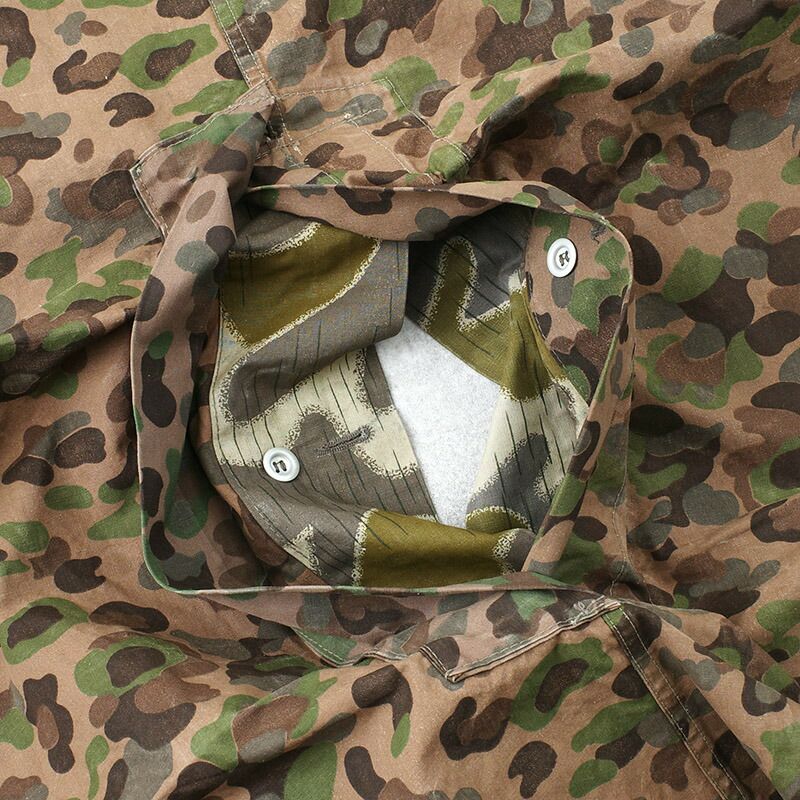 オーストリア軍 テントシート ピードットカモ USED EE901UN 軍幕