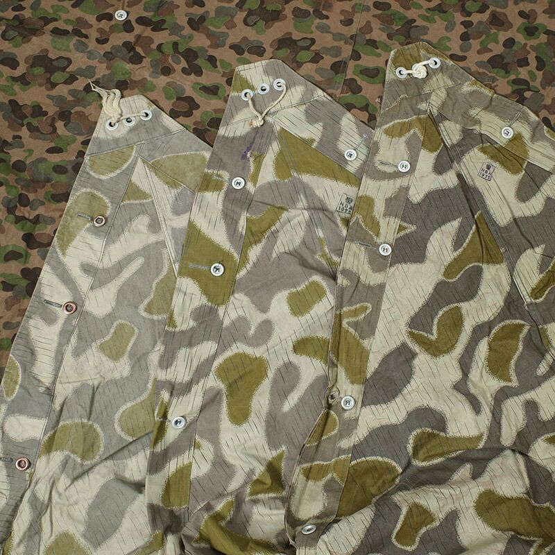 オーストリア軍 テントシート ピードットカモ USED EE901UN 軍幕