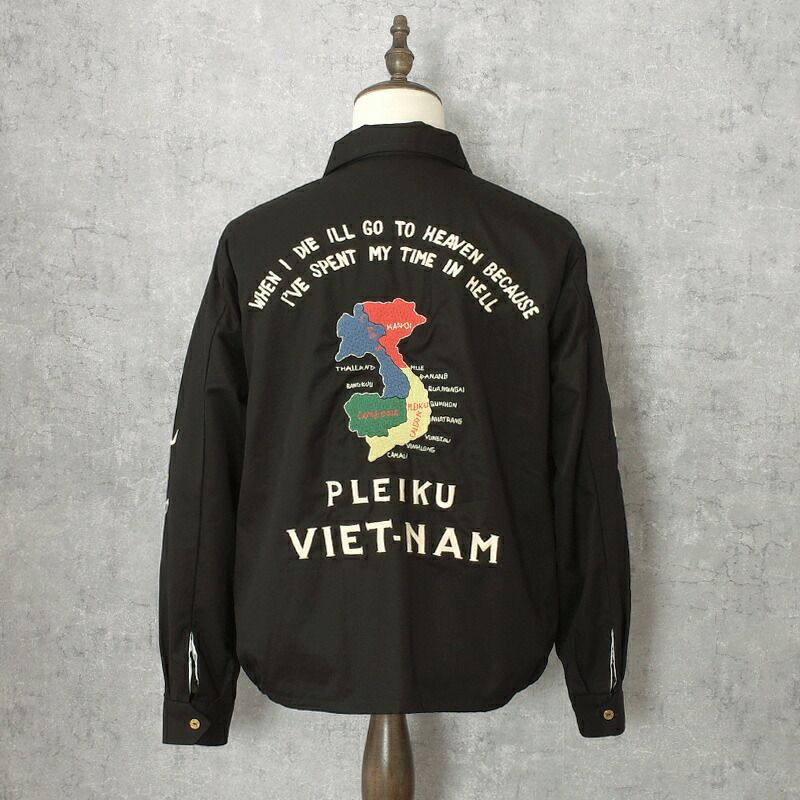 TAILORTOYO テーラー東洋 #TT15892 Mid 1960s Style コットン ベトナムジャケット『VIETNAM MAP』